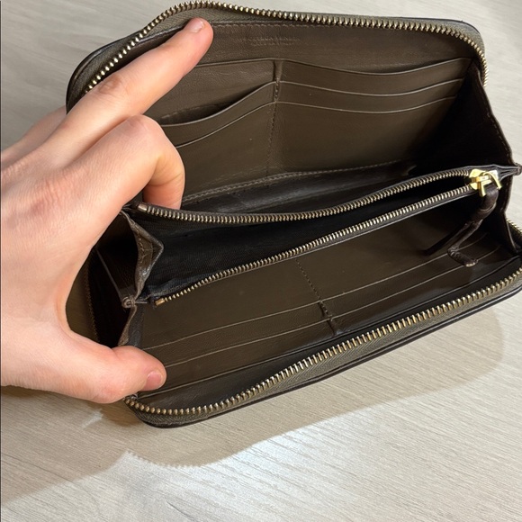 Bottega Veneta Brown Leather Wallet - Picture 3 of 16